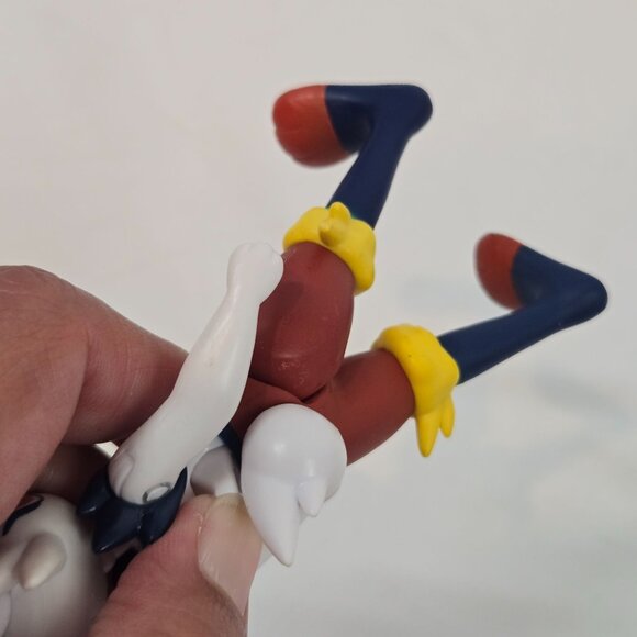 Pokemon Cinderace Action Figure Battle Feature Kicking Leg 2021 Jazwares 5" - Picture 5 of 7